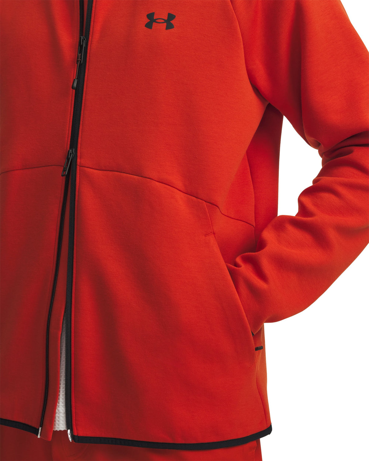 UA Unstoppable Flc FZ HD EU - Orange / Black - 842