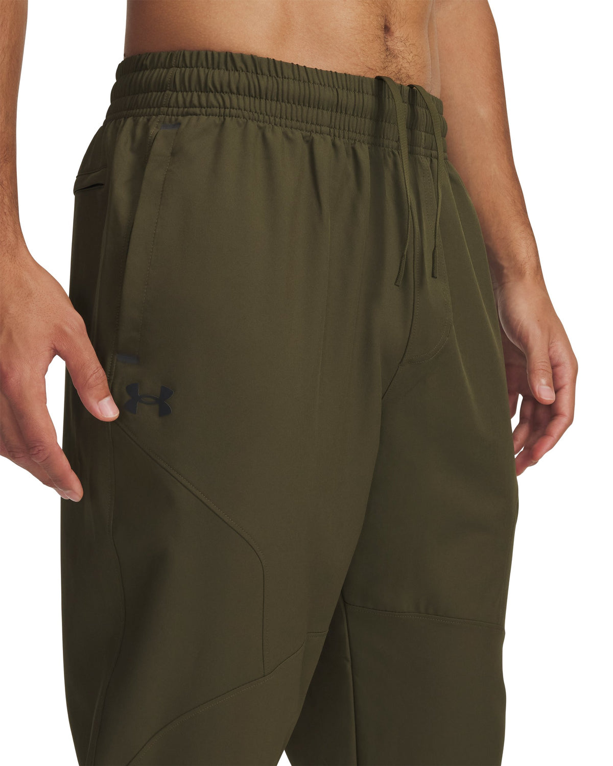 UA Unstoppable Tapered Pants - Expedition Green / Black - 308
