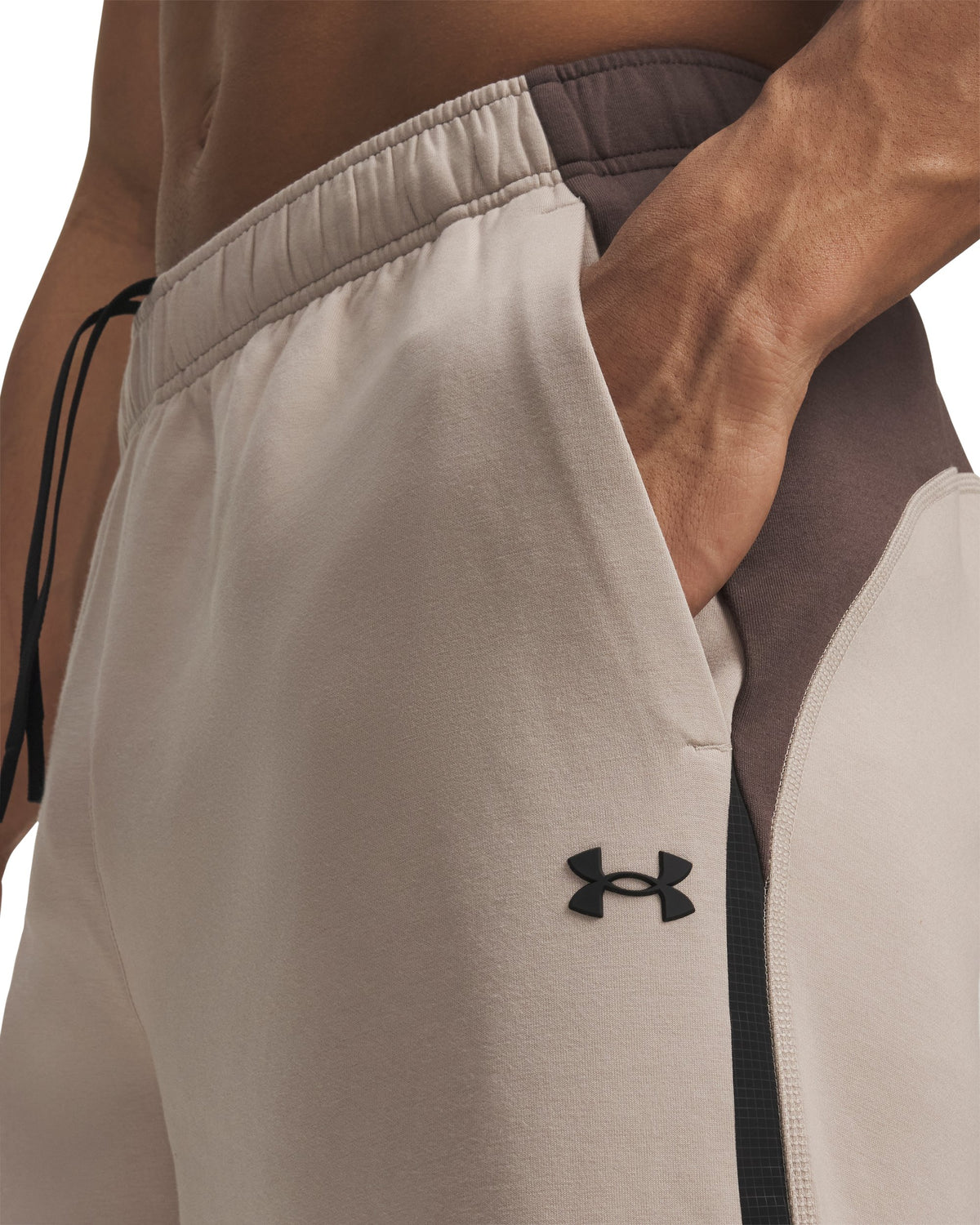 UA Unstoppable Flc Joggers - Brown / Black - 200