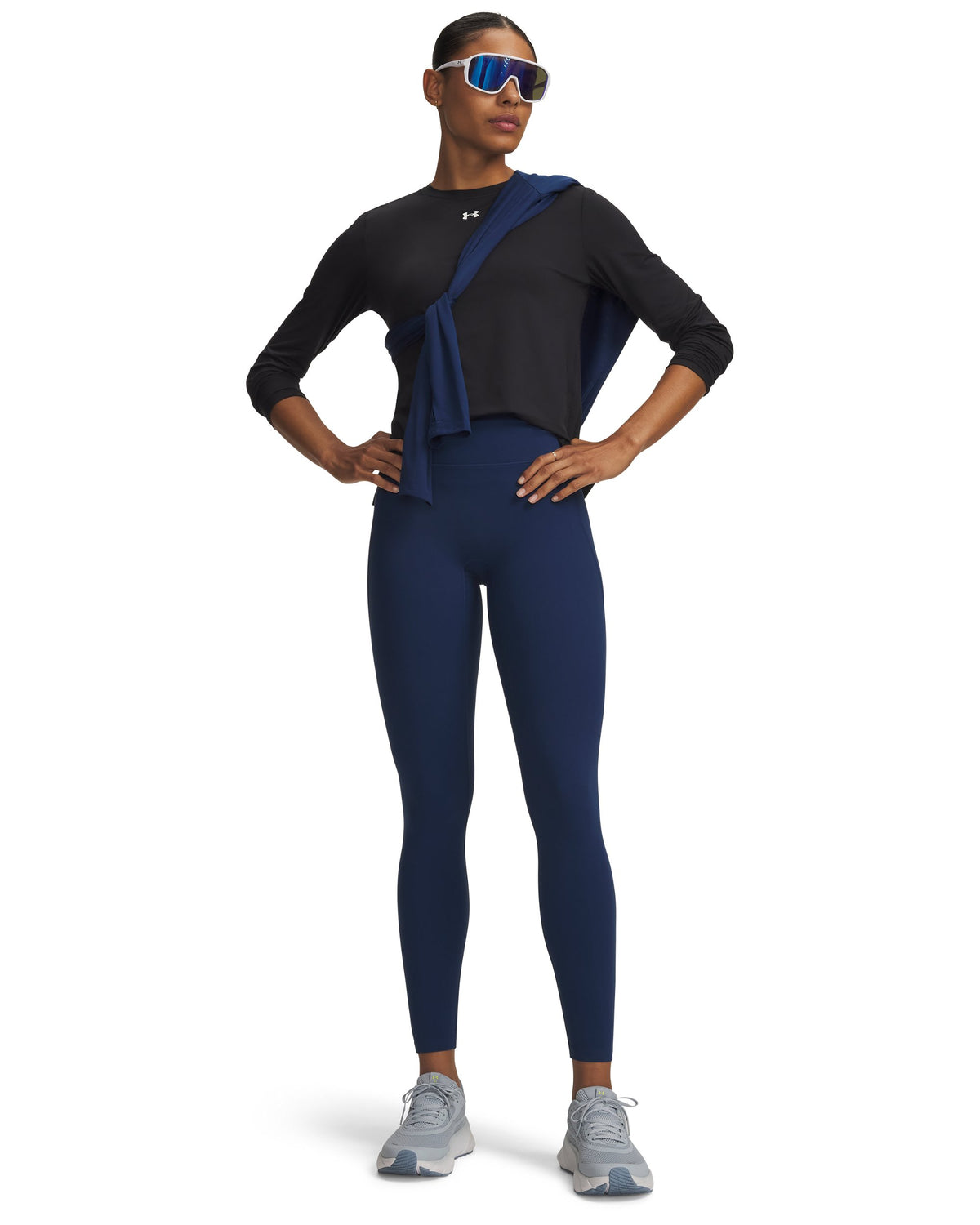 Motion 7/8 Legging - Blue / White - 997