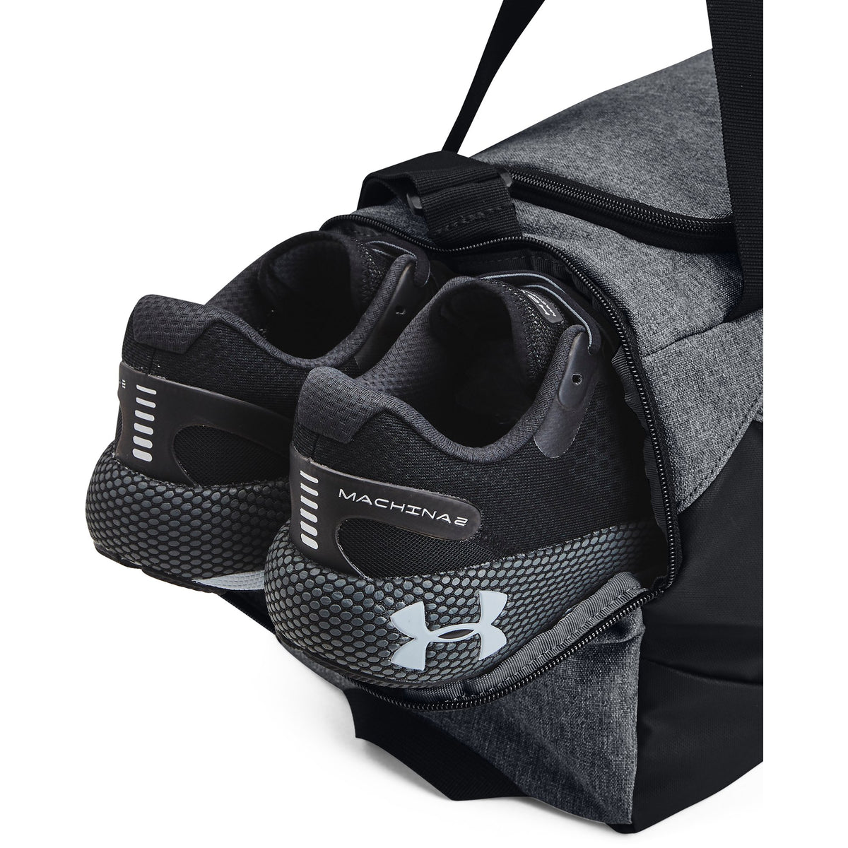 UA Undeniable 5.0 Duffle XS - אפור פחם / שחור / שחור - 012