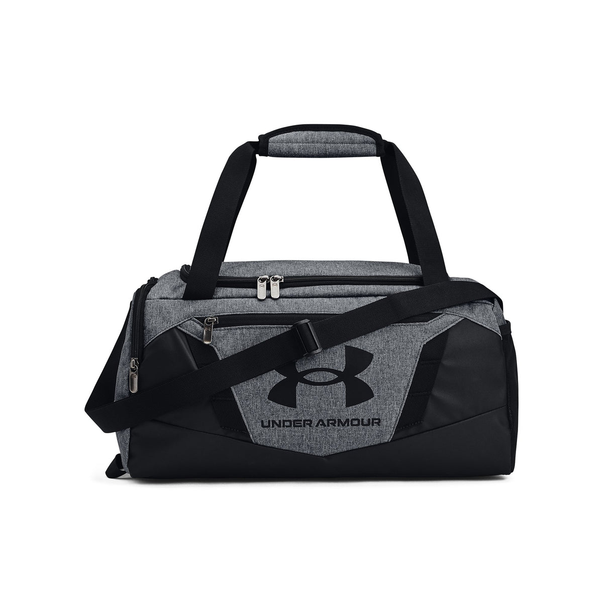 UA Undeniable 5.0 Duffle XS - אפור פחם / שחור / שחור - 012