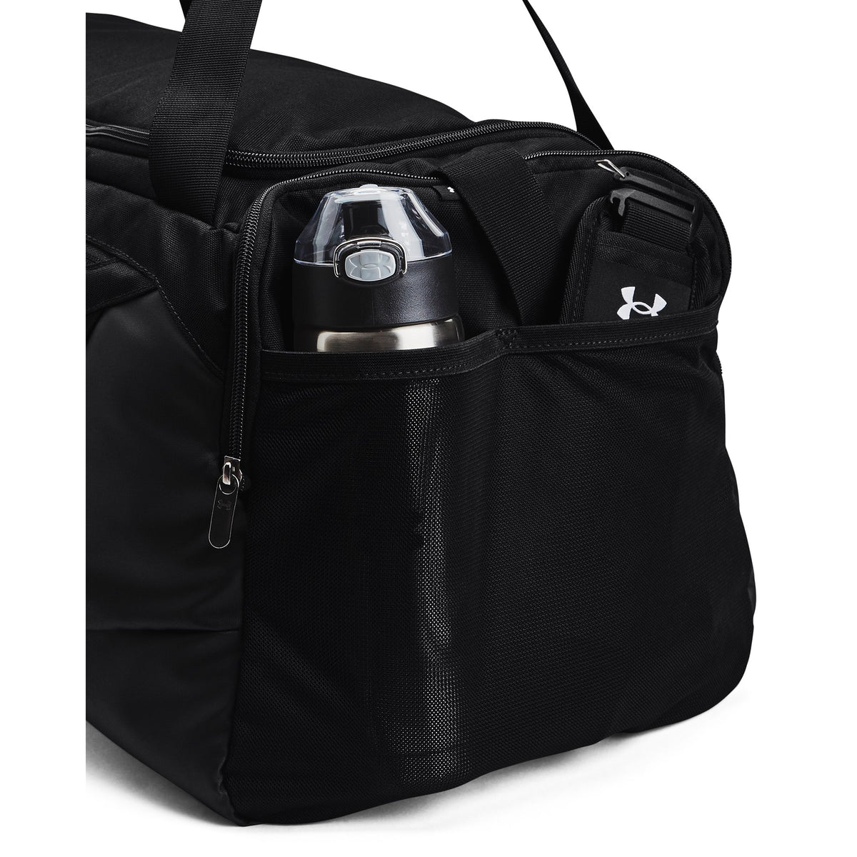 UA Undeniable 5.0 Duffle MD - Black / Black / Metallic Silver - 001