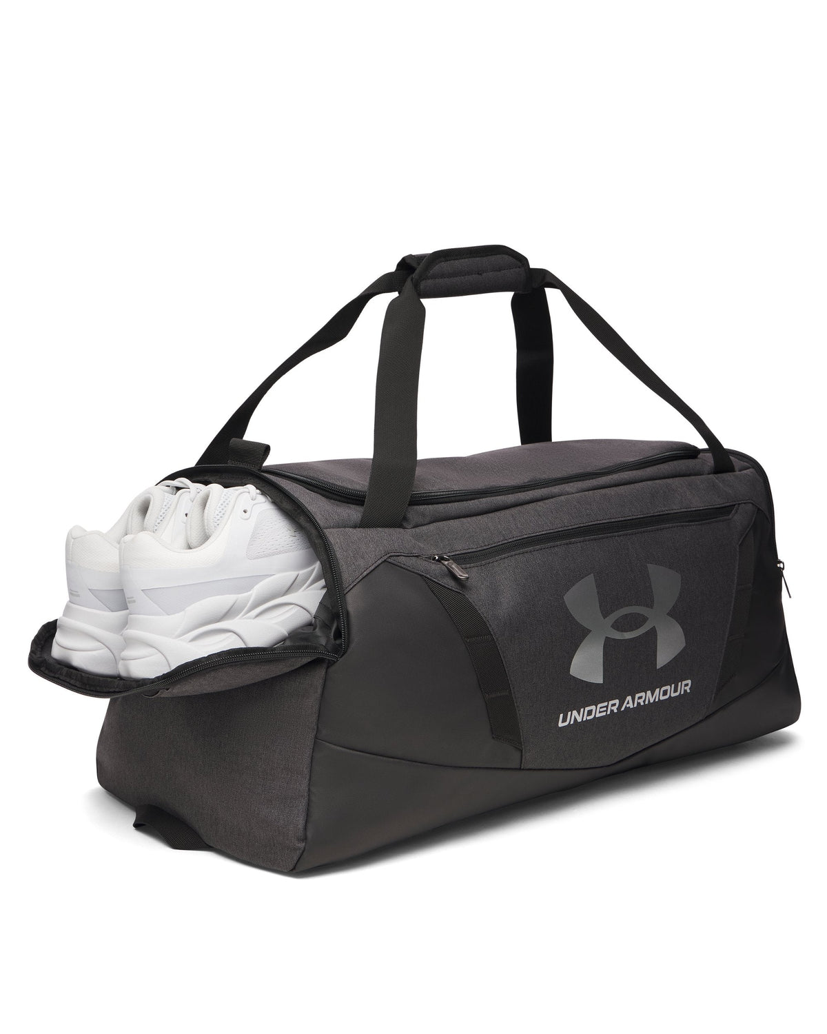 UA Undeniable 5.0 Duffle MD - שחור מלאנז' / שחור / כסף - 011