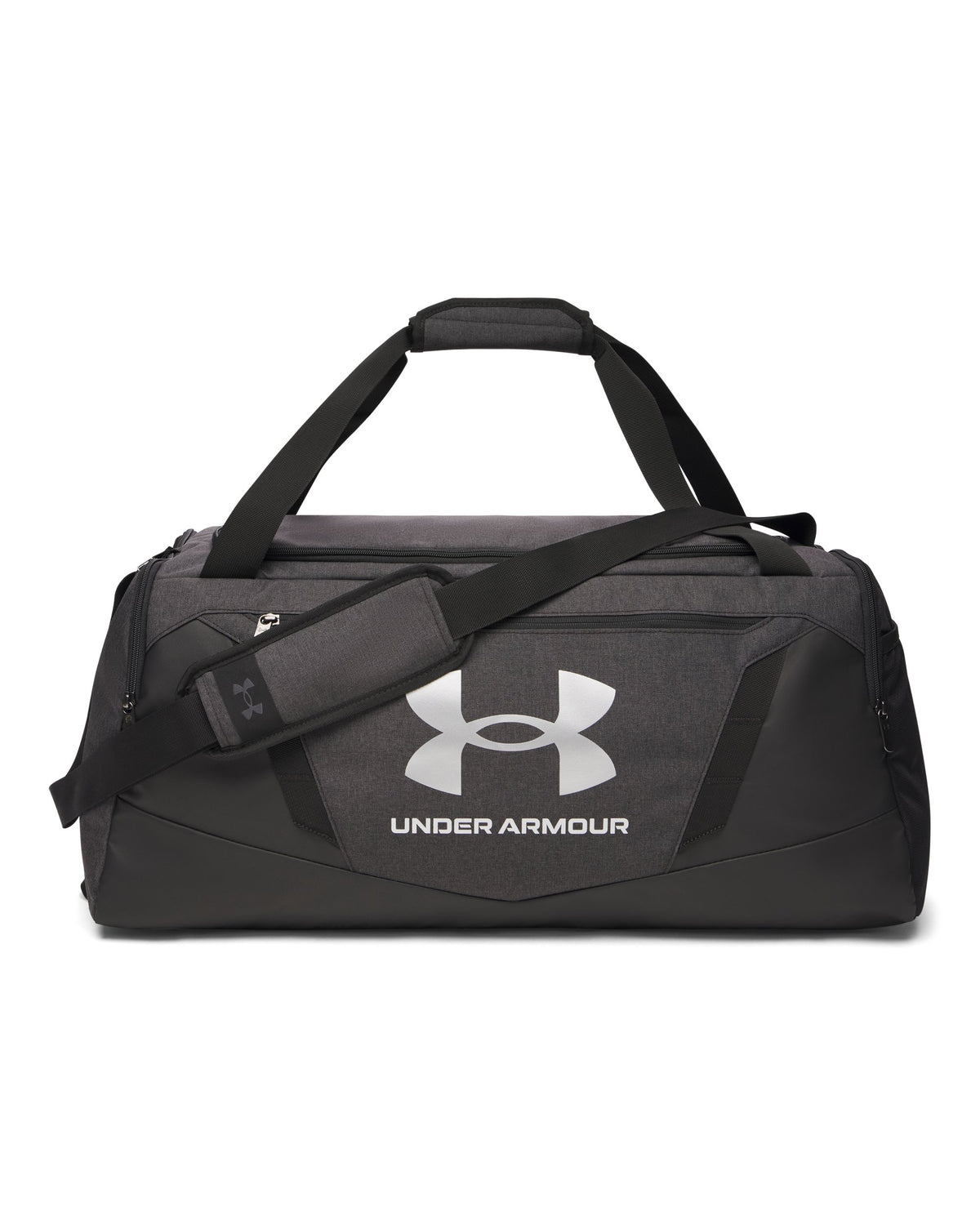 UA Undeniable 5.0 Duffle MD - שחור מלאנז' / שחור / כסף - 011