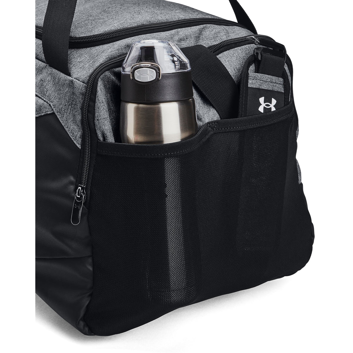 UA Undeniable 5.0 Duffle MD - אפור פחם / שחור / שחור - 012