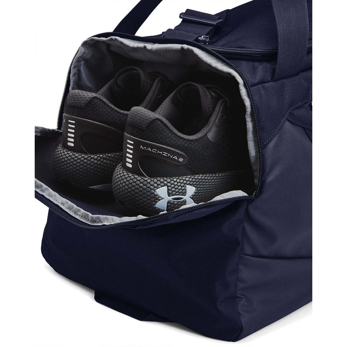 UA Undeniable 5.0 Duffle MD - נייבי / נייבי / כסף - 410