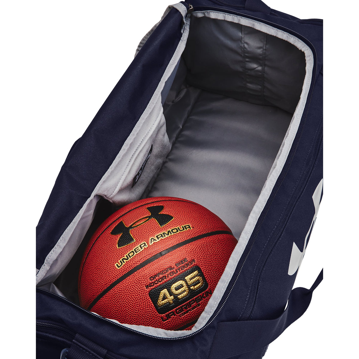 UA Undeniable 5.0 Duffle MD - נייבי / נייבי / כסף - 410