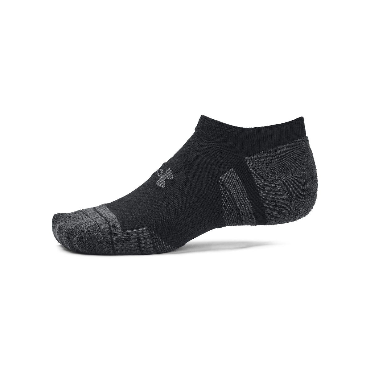 UA Performance Tech 3pk NS - Black / Black / Jet Gray - 001