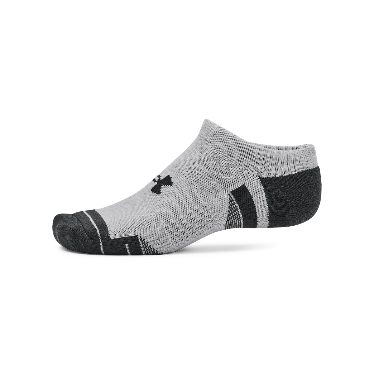 UA Performance Tech 3pk NS - Mod Gray / White / Jet Gray - 011