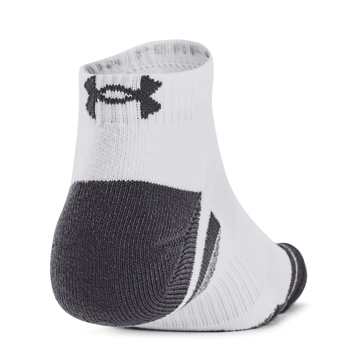 UA Performance Tech 3pk Low - לבן / לבן / אפור פחם - 100