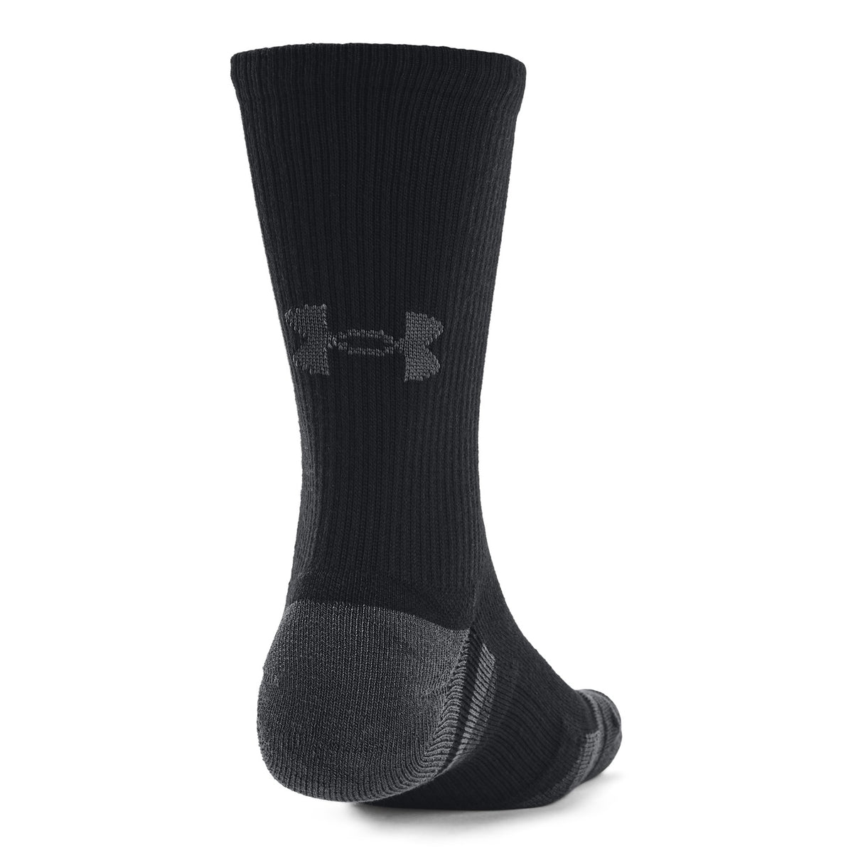 UA Performance Tech 3pk Crew - Black / Black / Jet Gray - 001