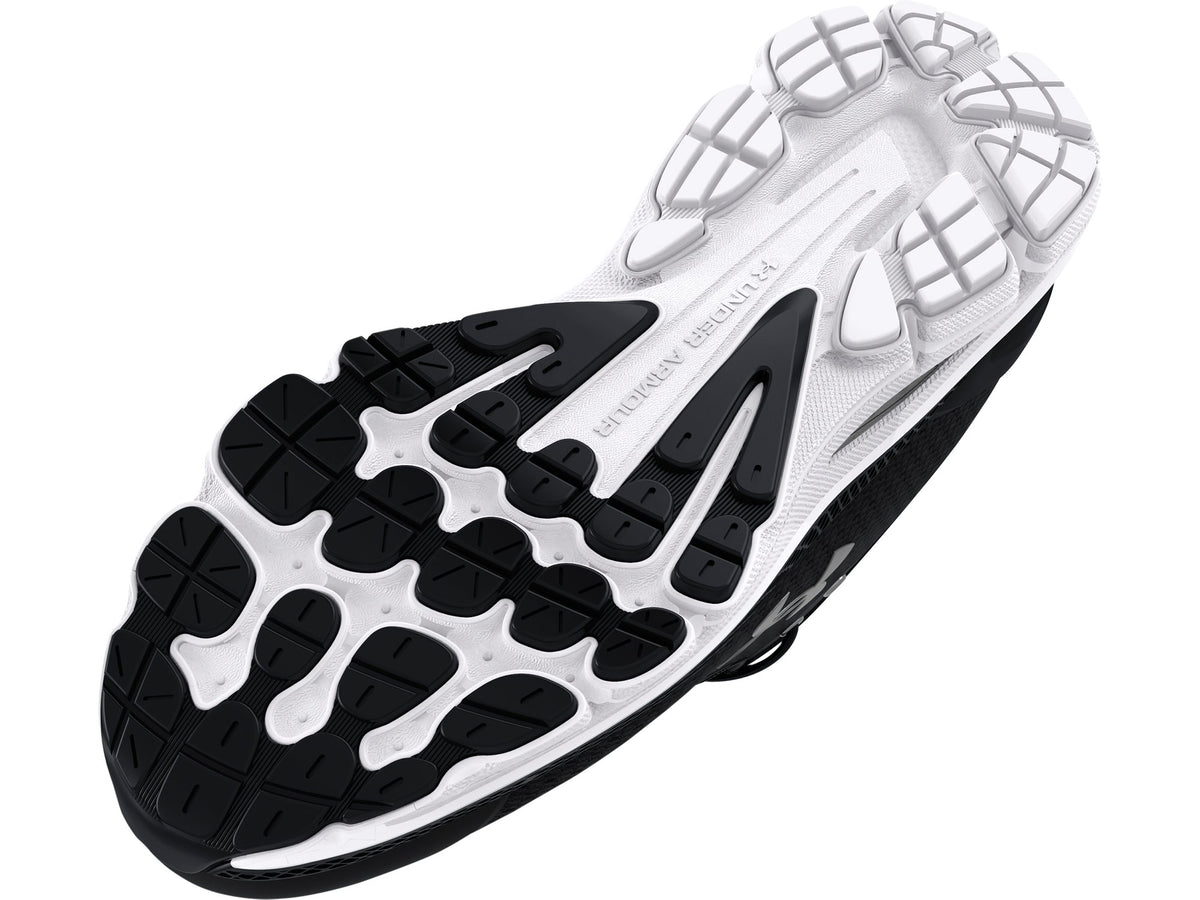 UA Charged Gemini - Black / White / Metallic Silver - 001
