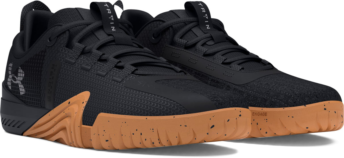 UA TriBase Reign 6 - Black / Anthracite / Metallic Silver - 001