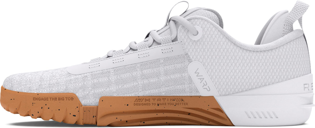 UA TriBase Reign 6 - White / Distant Gray / Black - 100