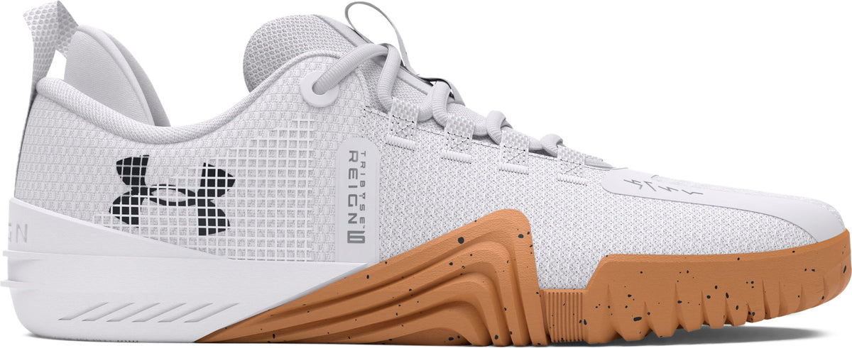 UA TriBase Reign 6 - White / Distant Gray / Black - 100