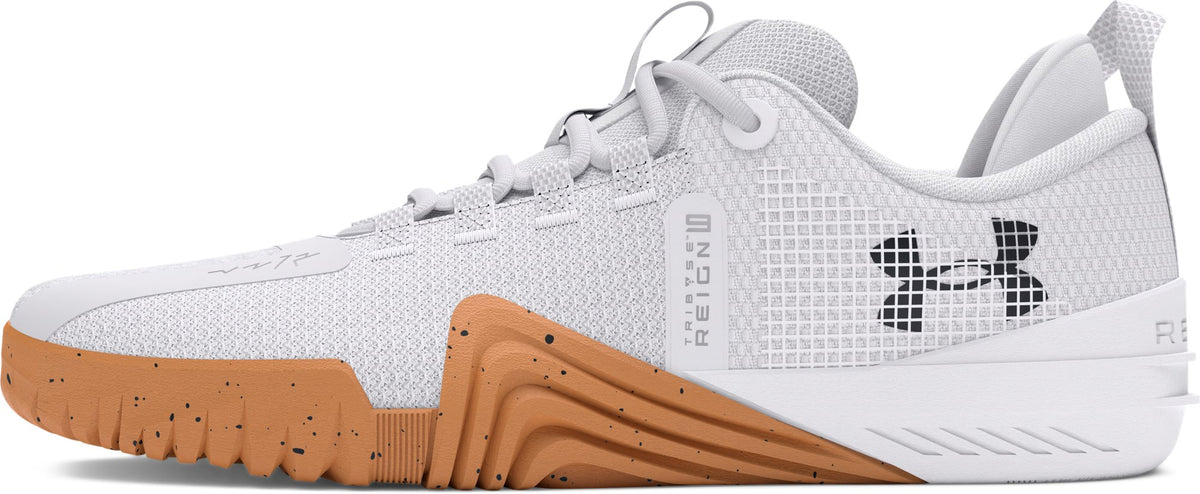 UA TriBase Reign 6 - White / Distant Gray / Black - 100