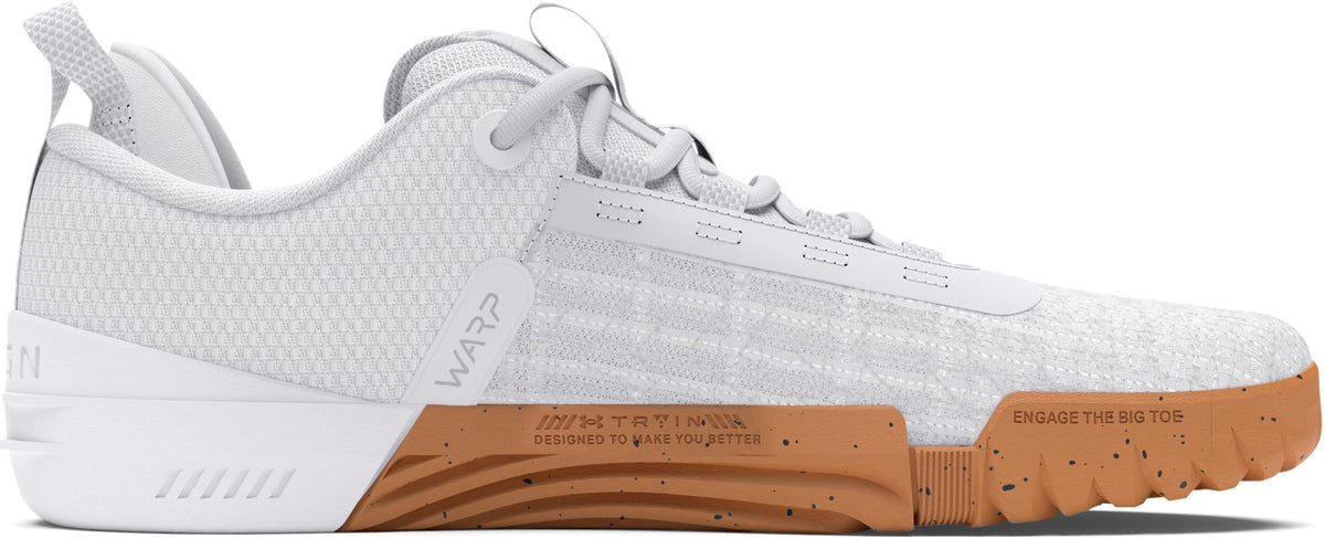 UA TriBase Reign 6 - White / Distant Gray / Black - 100
