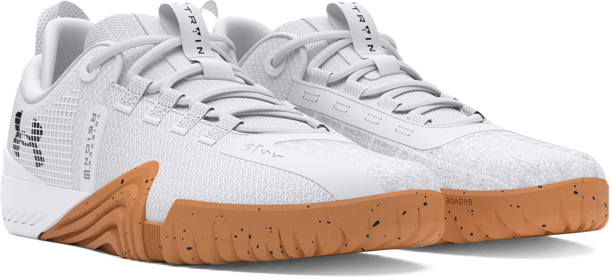 UA TriBase Reign 6 - White / Distant Gray / Black - 100