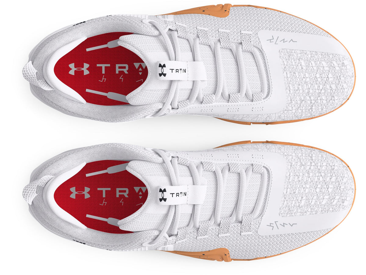 UA TriBase Reign 6 - White / Distant Gray / Black - 100