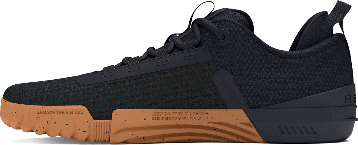 UA W TriBase Reign 6 - Black / Anthracite / Metallic Silver - 001
