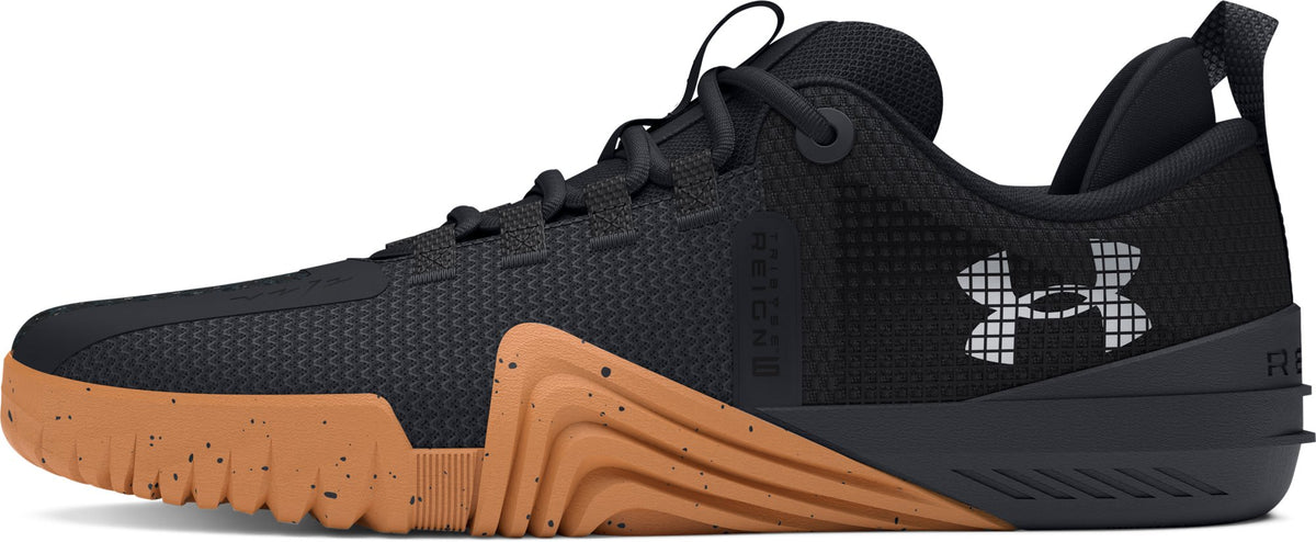 UA W TriBase Reign 6 - Black / Anthracite / Metallic Silver - 001
