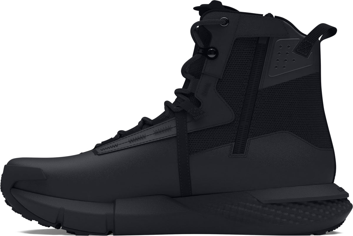 UA Charged Valsetz WP Zip - Black / Black / Jet Gray - 001