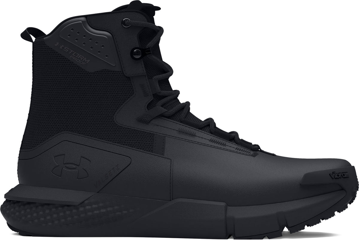 UA Charged Valsetz WP Zip - Black / Black / Jet Gray - 001