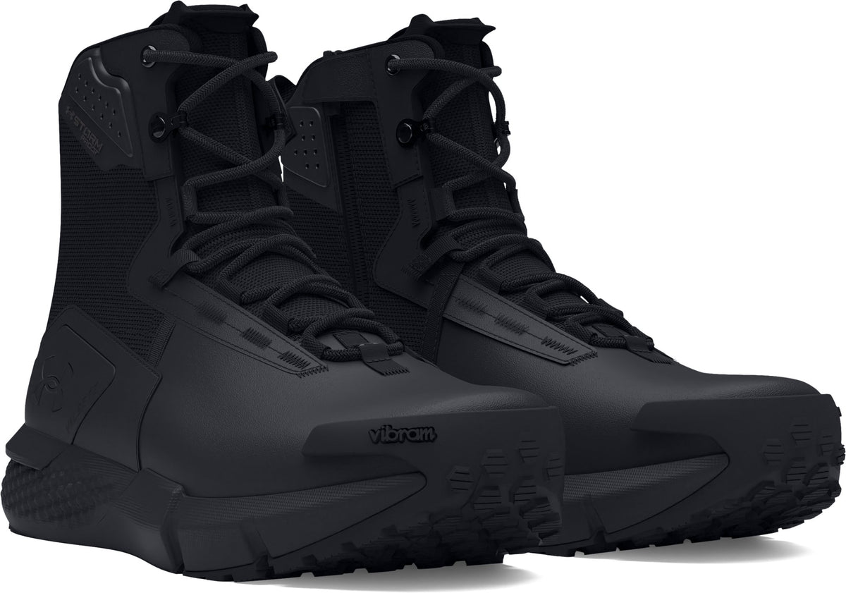 UA Charged Valsetz WP Zip - Black / Black / Jet Gray - 001