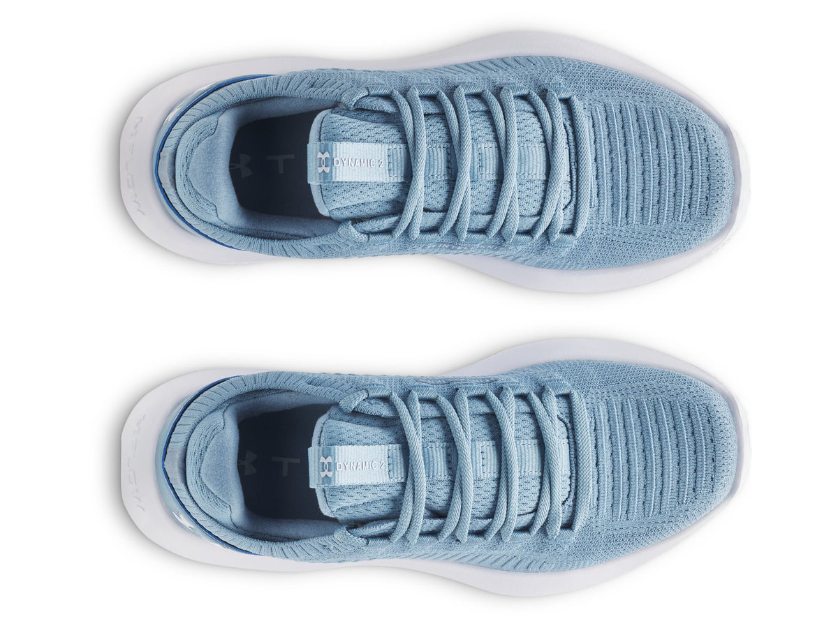 UA W Dynamic 2 - Blue Smoke / White / White - 418