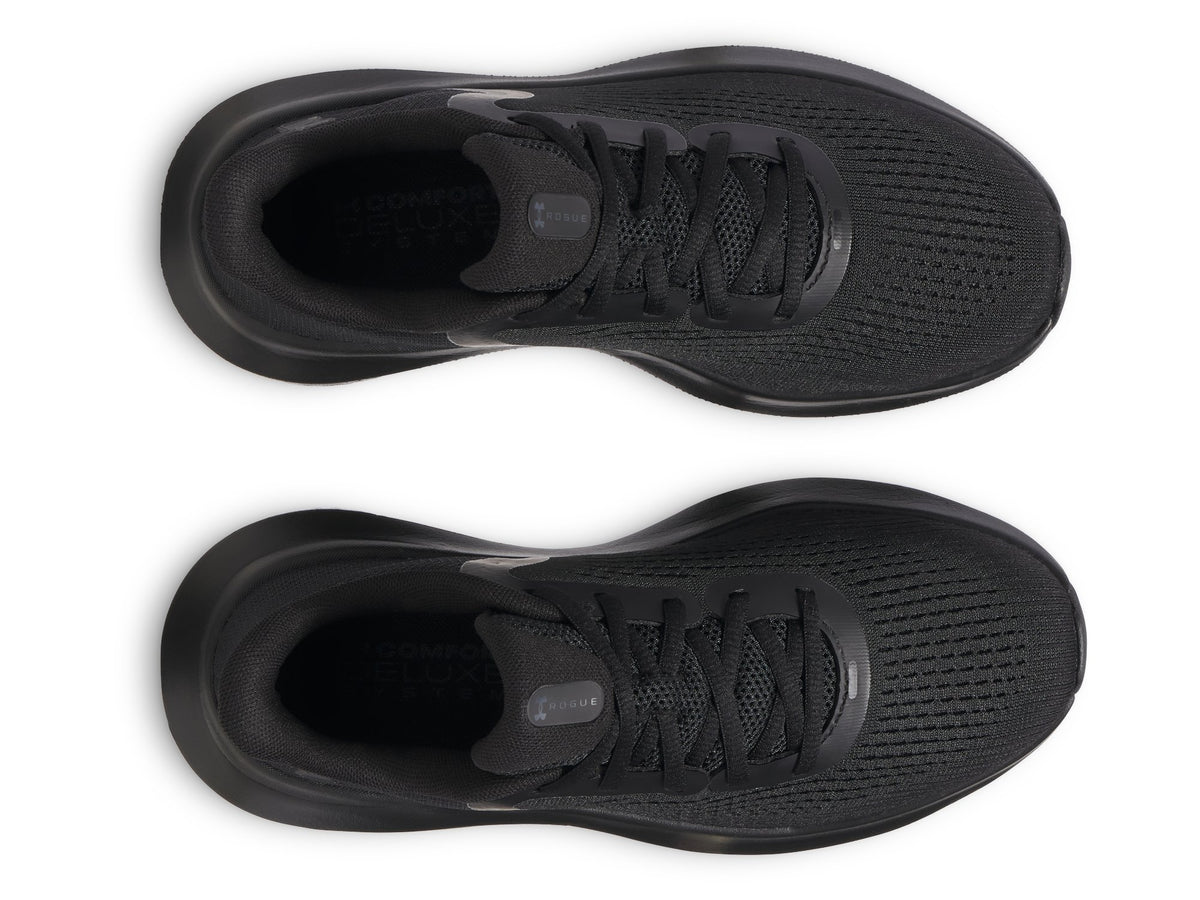 UA W Charged Rogue 5 - Black / Black / Black - 002