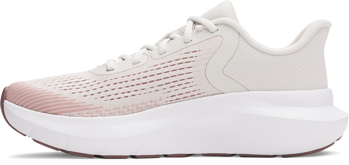 UA W Charged Rogue 5 - Summit White / Maroon Mist / Tourmaline Pink - 110