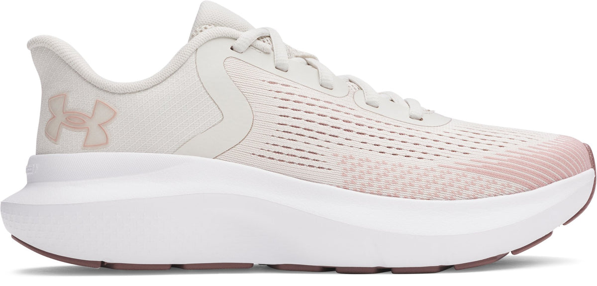 UA W Charged Rogue 5 - Summit White / Maroon Mist / Tourmaline Pink - 110