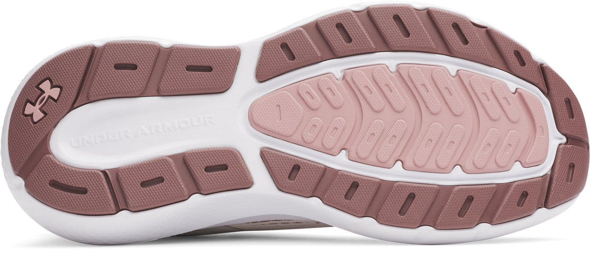 UA W Charged Rogue 5 - Summit White / Maroon Mist / Tourmaline Pink - 110