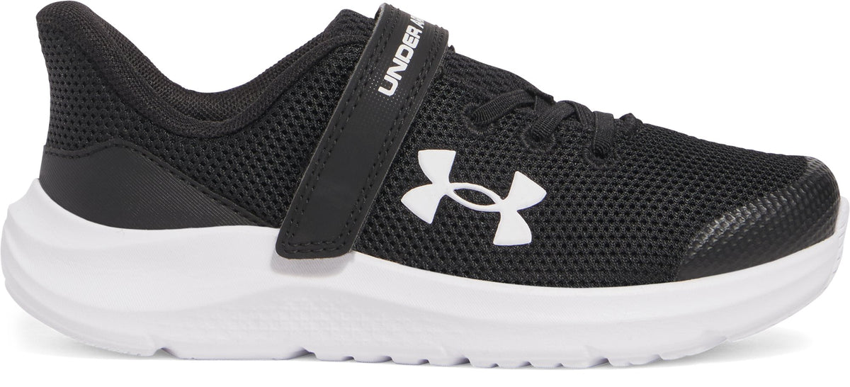 UA BPS Pursuit 4 AC - Black / Black / White - 001