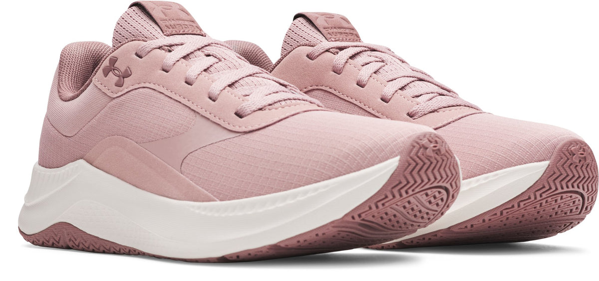 UA W Aurora 3 - Tourmaline Pink / Summit White / Maroon Mist - 673