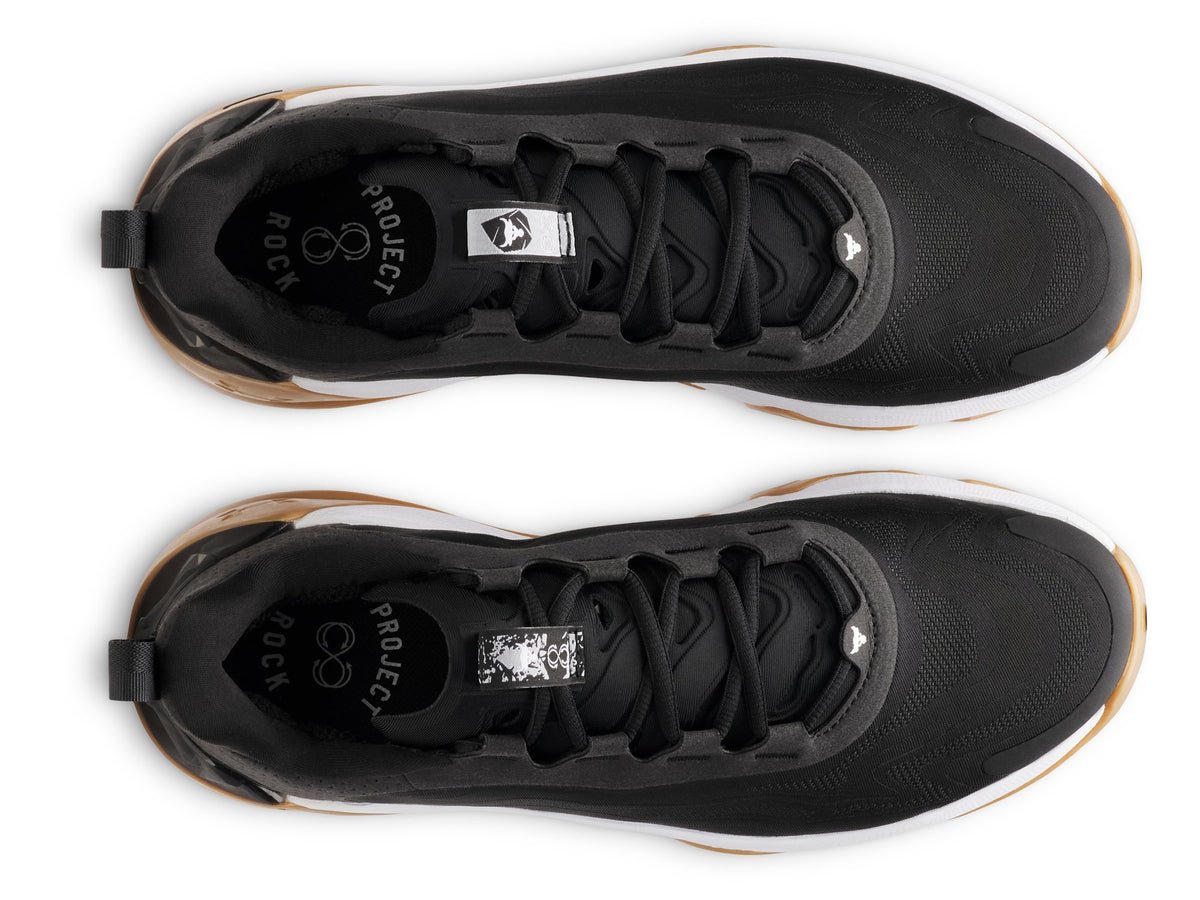 UA Project Rock 8 - Black / White / Black - 001
