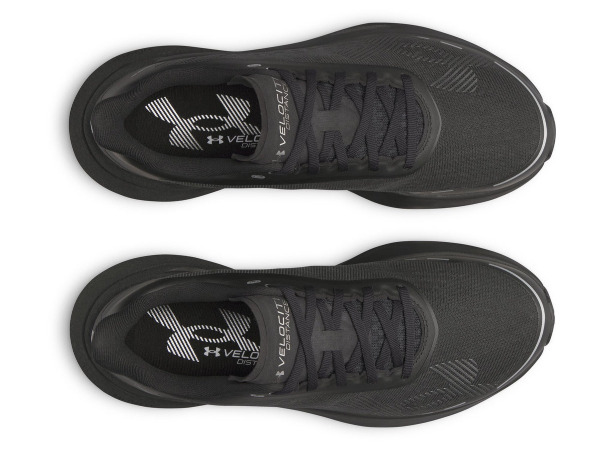 UA Velociti Distance - Black / Black / Metallic Gun Metal - 001