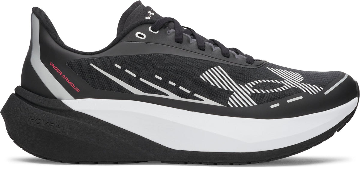 UA Velociti Distance - Black / Black / White - 002