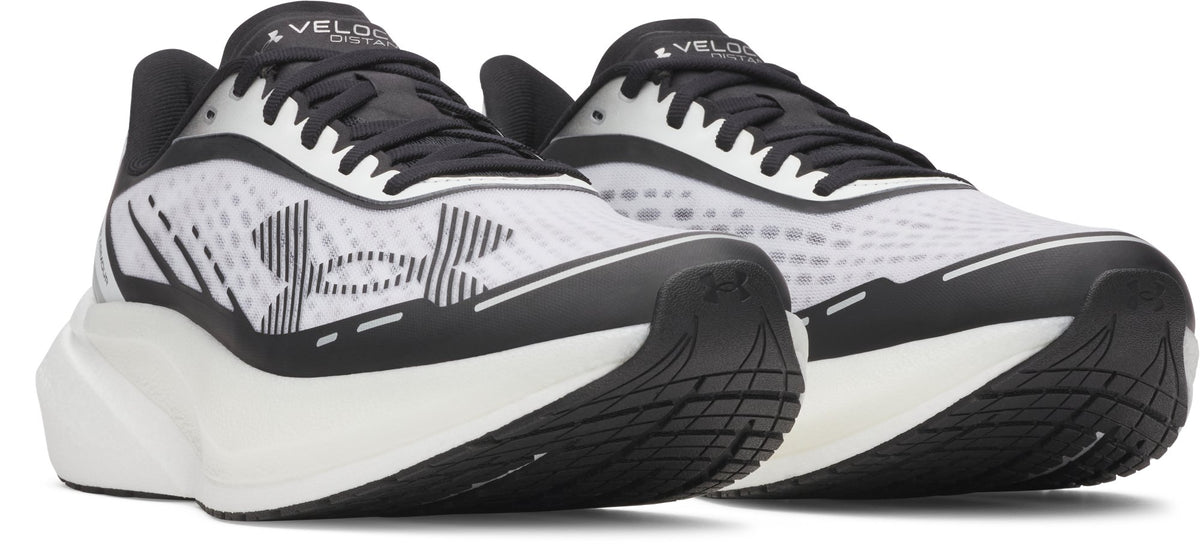 UA Velociti Distance - White / White / Black - 101