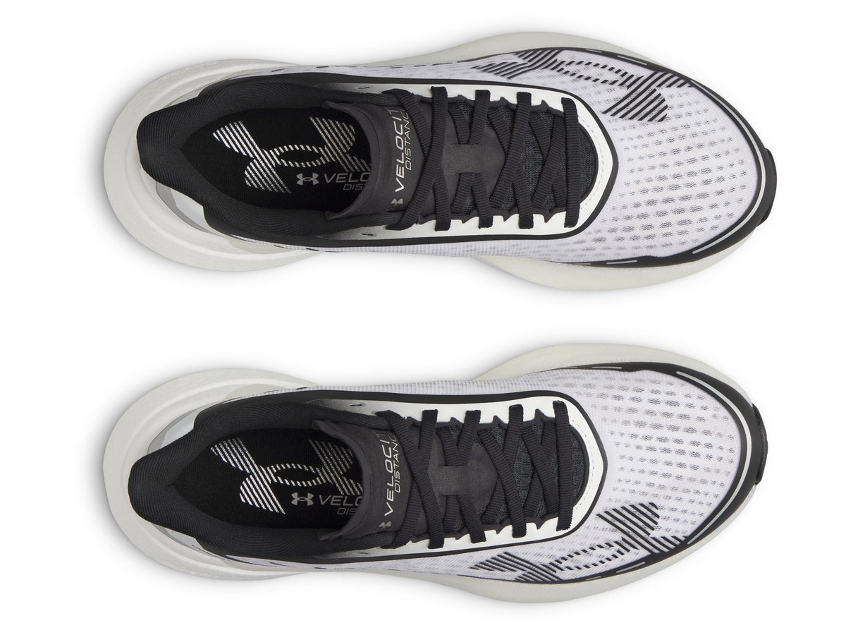 UA Velociti Distance - White / White / Black - 101