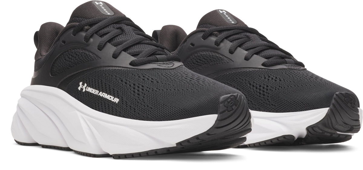 UA W Rogue 6 - Black / Black / White - 001
