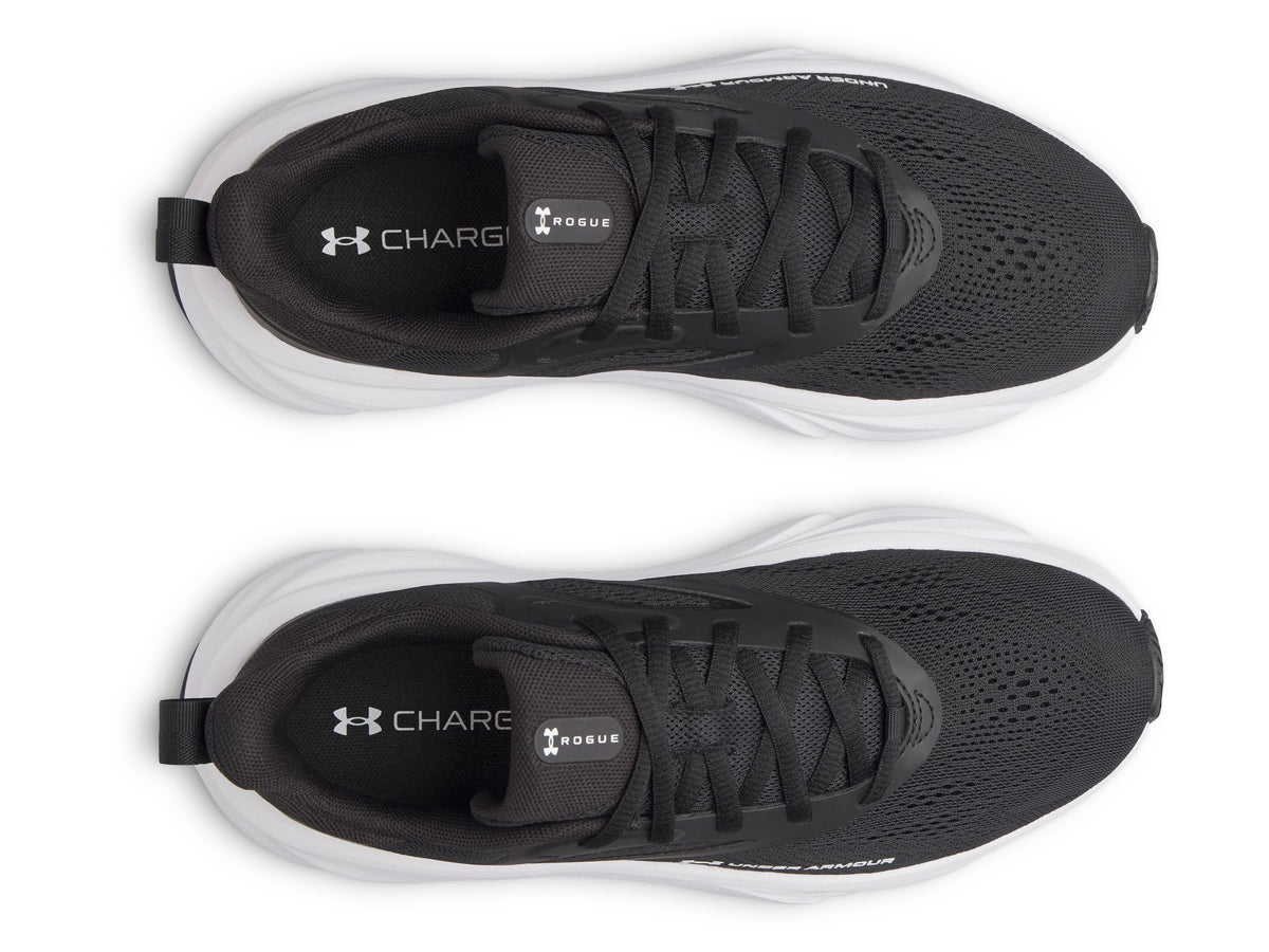 UA W Rogue 6 - Black / Black / White - 001