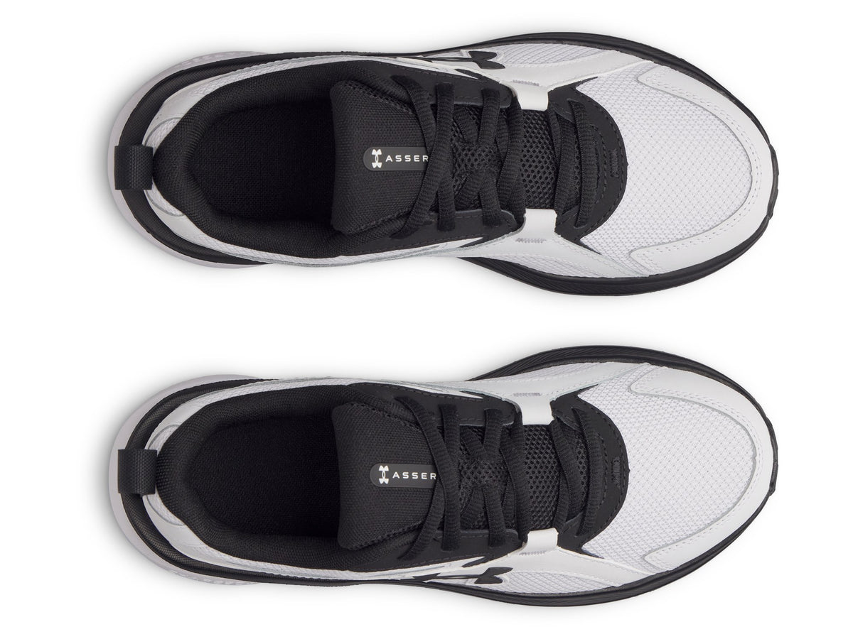 UA BGS Assert 11 - White / Black / Black - 100