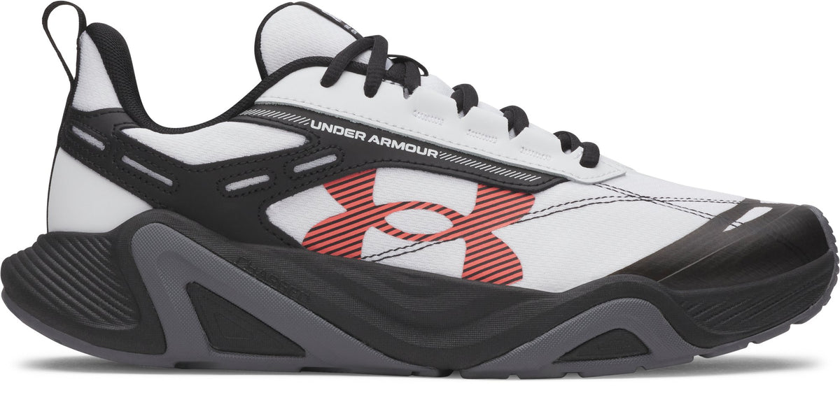 UA Charged Commit TR 5 - White / Black / Venom Red - 103