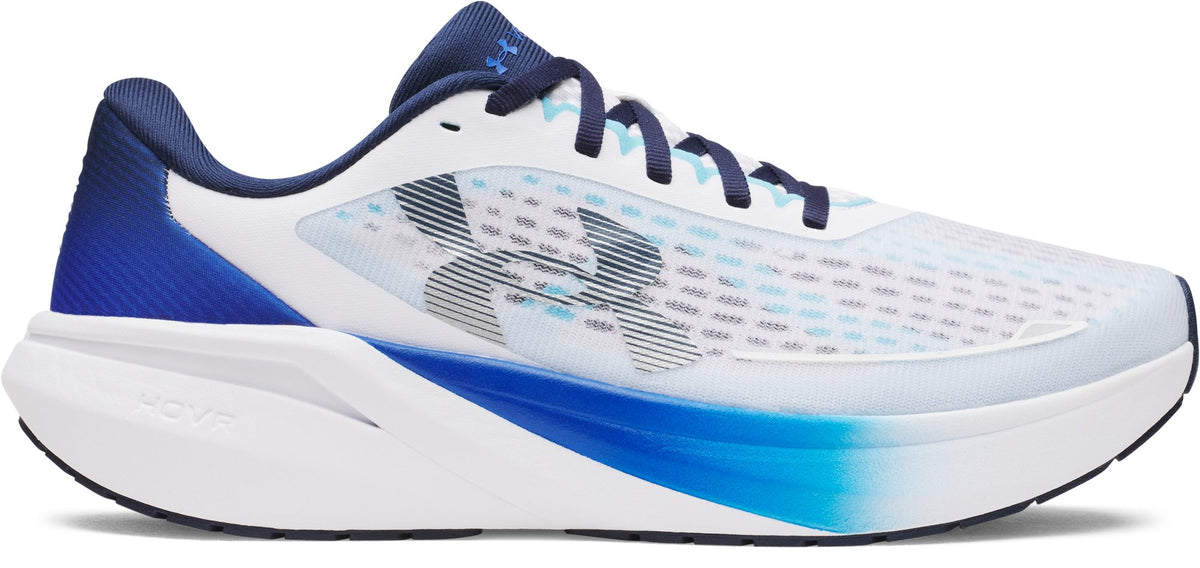 UA Velociti Pace - White / Refresh Mint / Electric Tangerine - 105