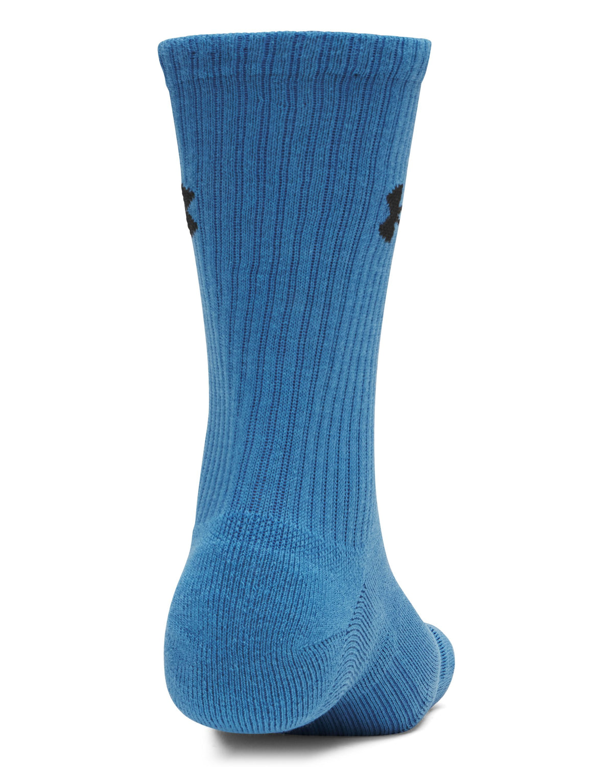 UA Performance Cotton 3p Crw - Blue / Black - 430
