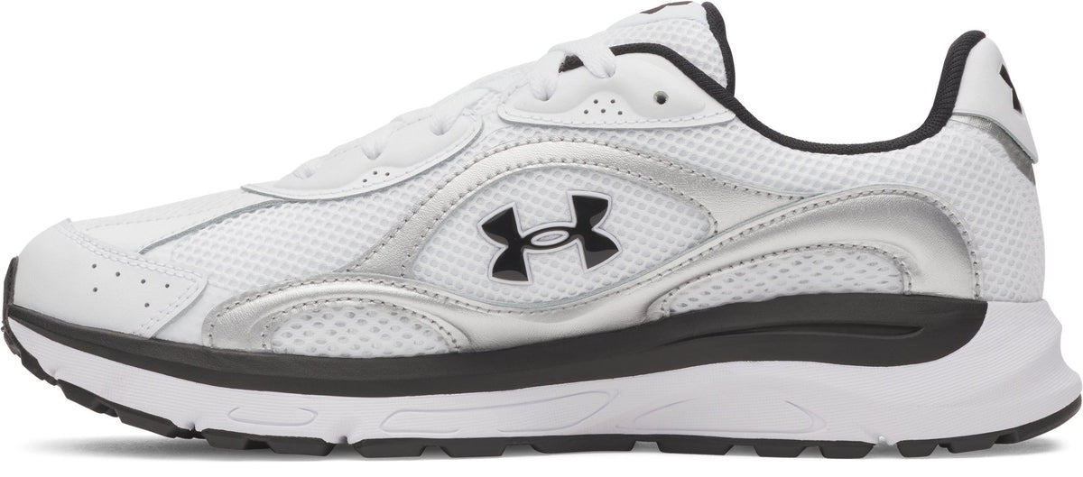 UA Tech Runner - White / Metallic Silver / Black - 102