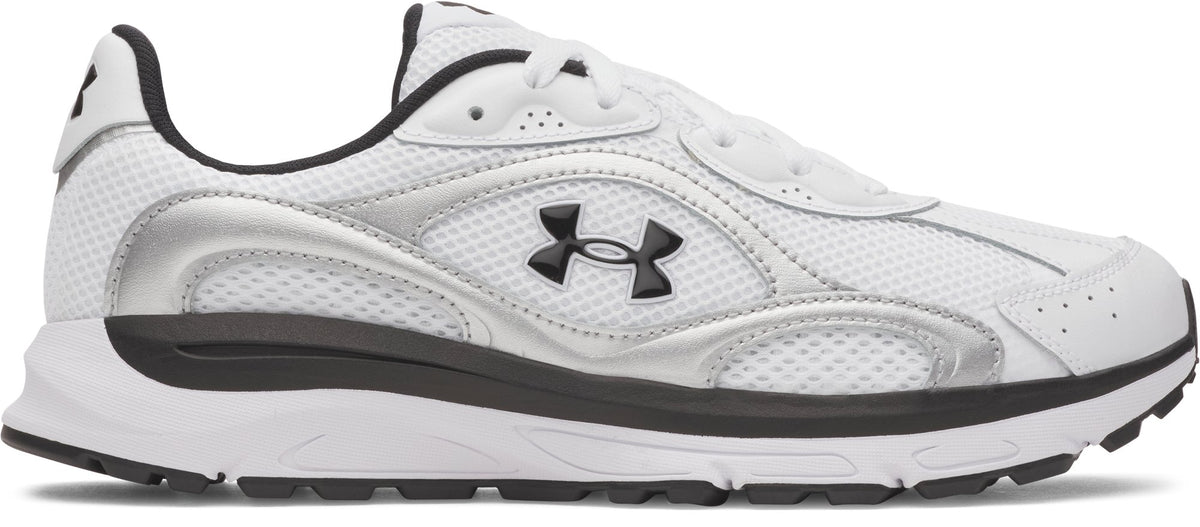 UA Tech Runner - White / Metallic Silver / Black - 102