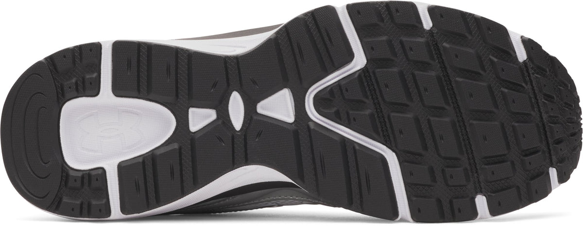 UA Tech Runner - White / Metallic Silver / Black - 102